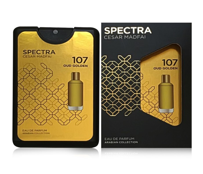 Spectra 107 Oud Golden Pocket Eau De Parfum For Men - Zoom Image 3