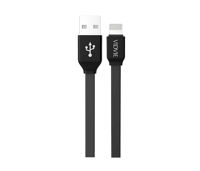 Vidvie CB-405 Data Cable for Apple iPhone - 1 Meter, Black - Zoom Image 3