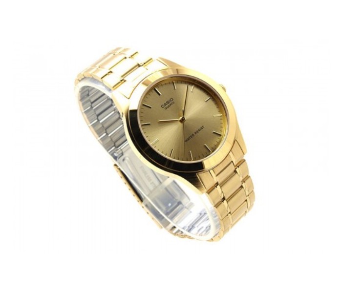 Casio MTP-1128N-9ARDF (CN) Mens Analog Watch Gold - Zoom Image 1