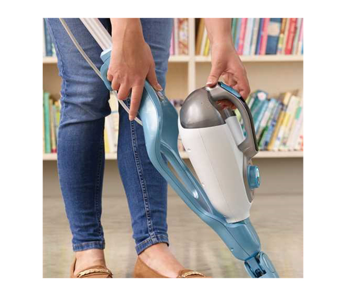 Black and Decker FSMH1321-B5 7-in-1 Steam Mop with Detachable Handheld - White and Aqua - Zoom Image 2