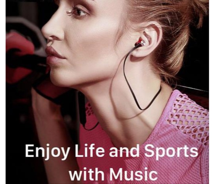 Magnetic Wireless Bluetooth Sports Earphone with Built in Microphone and Volume Control XZ4 Multicolor - Zoom Image 5