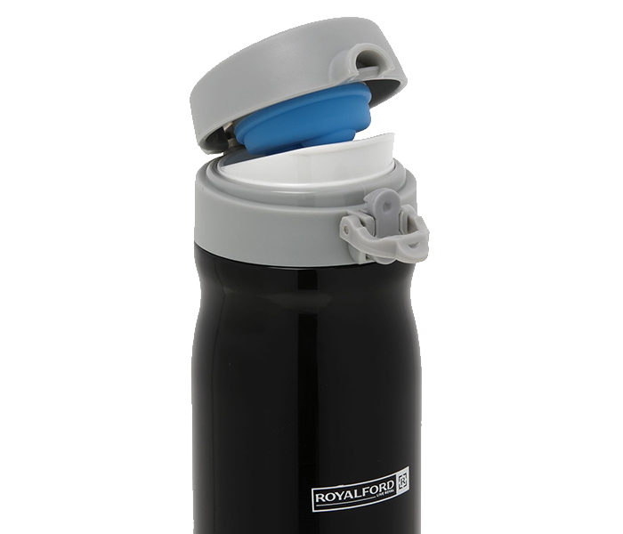 Royalford RFU9094 500ML Double Wall Stainless Steel Vacuum Bottle - Black - Zoom Image 3