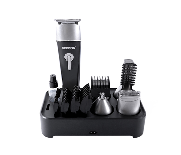 Geepas GTR8719 11-in-1 Rechargeable Grooming Kit - Zoom Image 3