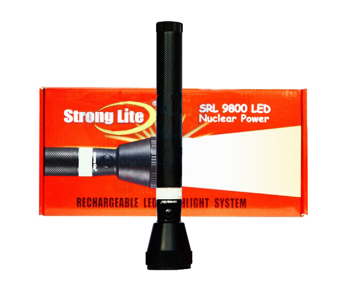 Strong Lite SRL9800LED Rechargeable LED Flash Light 3 SC - Black - Zoom Image