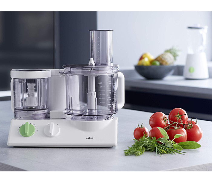 Braun FX 3030 TributeCollection Food Processor - White & Green - Zoom Image 5