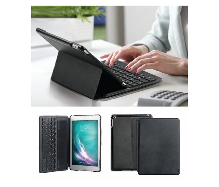 Promate Bare-Air2 Ultra-Sleek Wireless Professional Keyboard Case for iPad Air 2 - Zoom Image 2