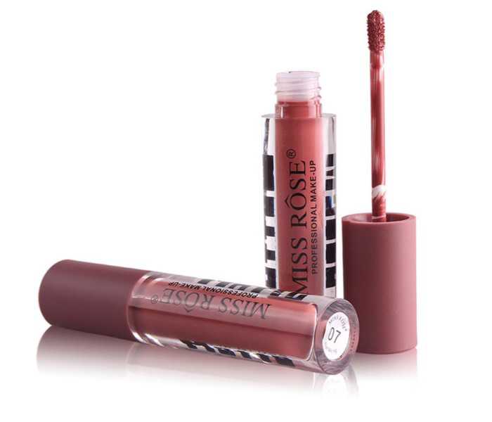 Miss Rose 7701-020Z48 Matte Long Lasting Waterproof Lip Gloss 05 - Zoom Image