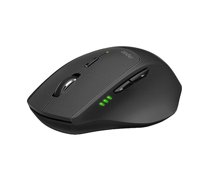 Rapoo MT550 Bluetooth & Wireless Multi Mode Optical Mouse - Black 17745 - Zoom Image 1