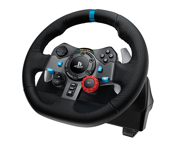 Logitech 941-000113 G29 Gaming Wheel for PS4 & PS3 - Black - Zoom Image 2