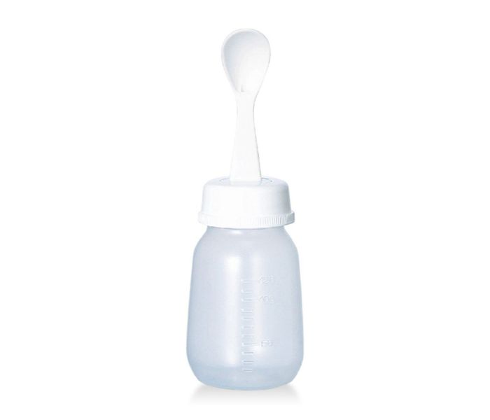 Pigeon N11583517A Weaning Bottle With Spoon White - Zoom Image