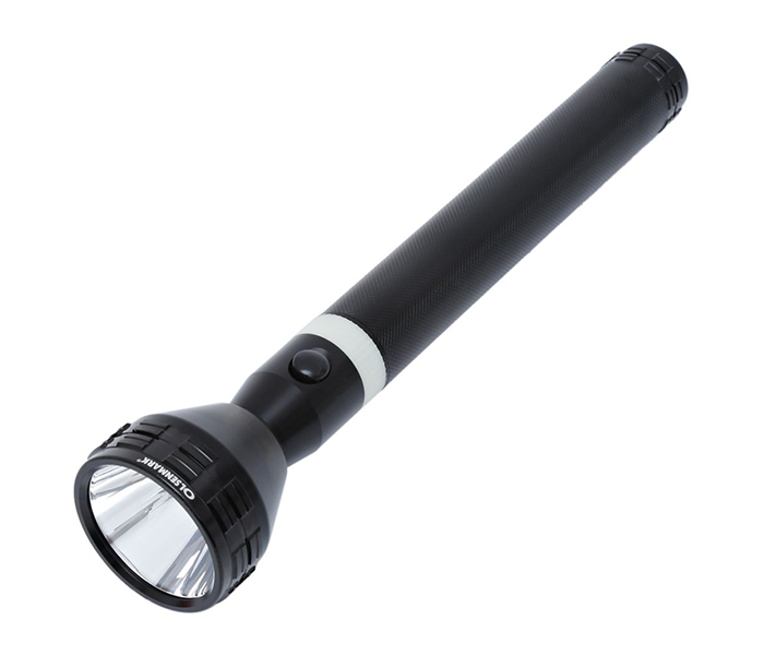 Olsenmark OMFL2610 356MM Rechargeable LED Flashlight with Night Glow, Black - Zoom Image 3