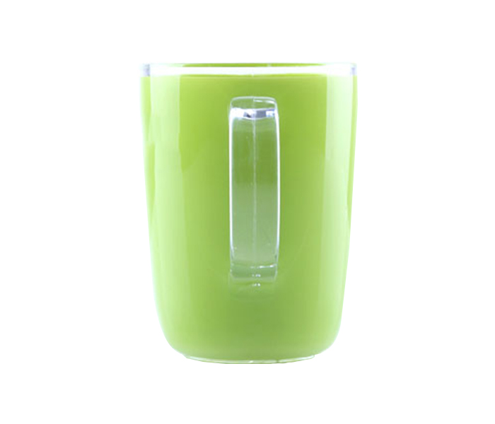 Royalford RF6207 Acrylic Water Cup with Handle - Green - Zoom Image 2