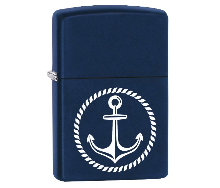 Zippo 29692 Nautical Lighter Navy Blue - Zoom Image