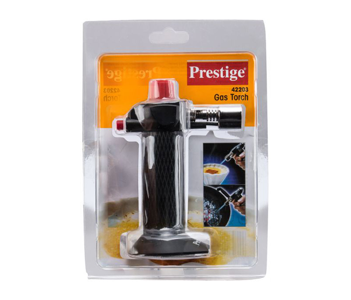 Prestige PR42203 Plastic Gas Torch, Black & Red - Zoom Image 3