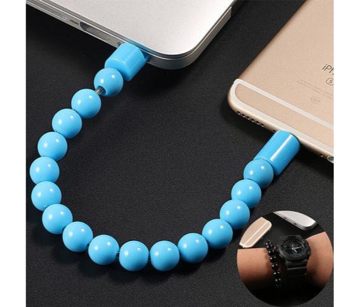 MQ Wearable Bead Bracelet Lightning USB Charging Data Cable for All iOS Devices MQFB4 Multicolor - Zoom Image 7