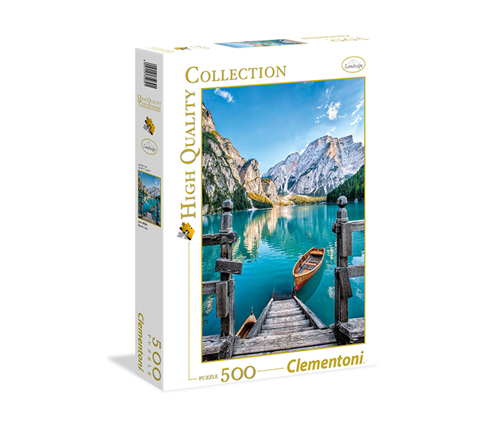 Clementoni 35039 High Quality Collection Braies Lake Adult Puzzle - 500 Pieces - Zoom Image 2