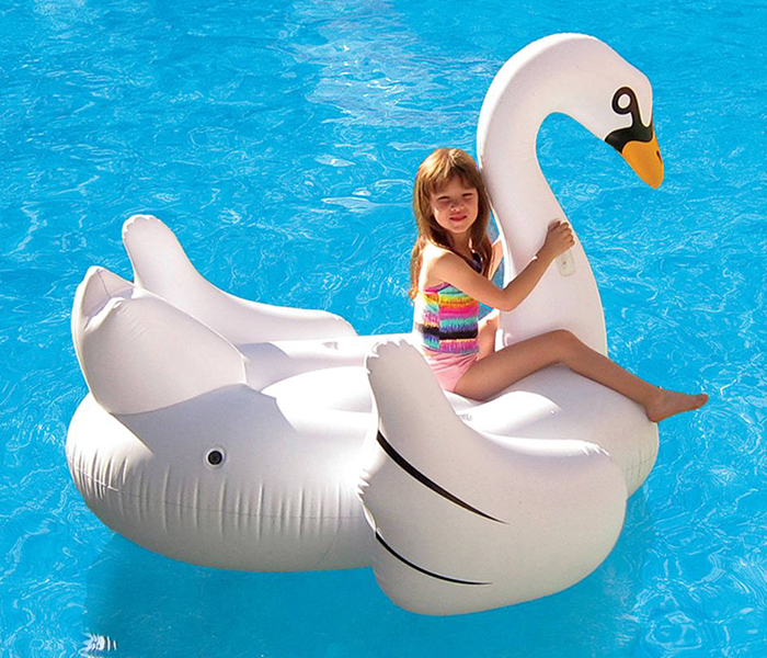 Intex ZX-57557 Swan Ride-On - Zoom Image 2