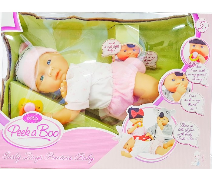 Sum Sum 15340 Early Days Precious Moments Baby Toy 40 cm Pink - Zoom Image