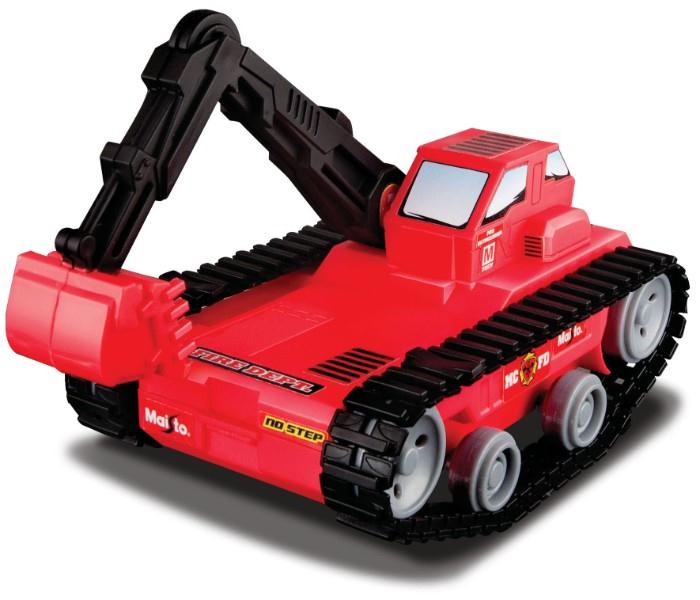 Maisto Tech 82031 Power Builds Excavator Red - Zoom Image