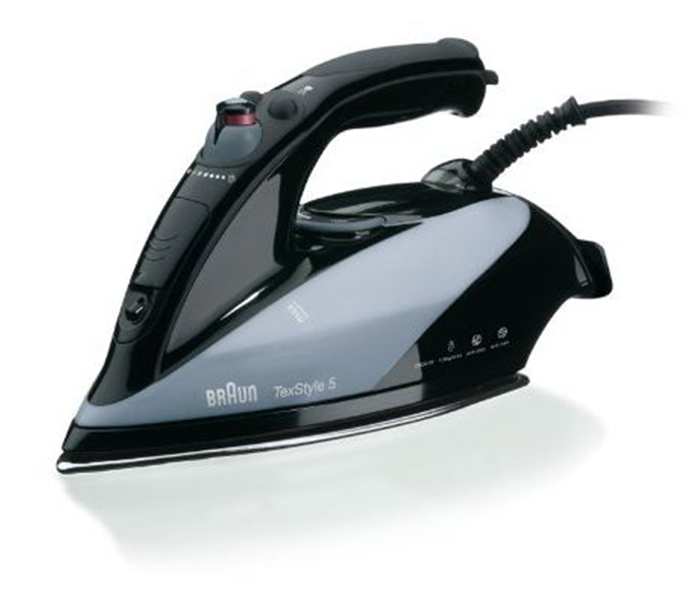 Braun TS-545 2000W TexStyle 5 Steam Iron, Black - Zoom Image