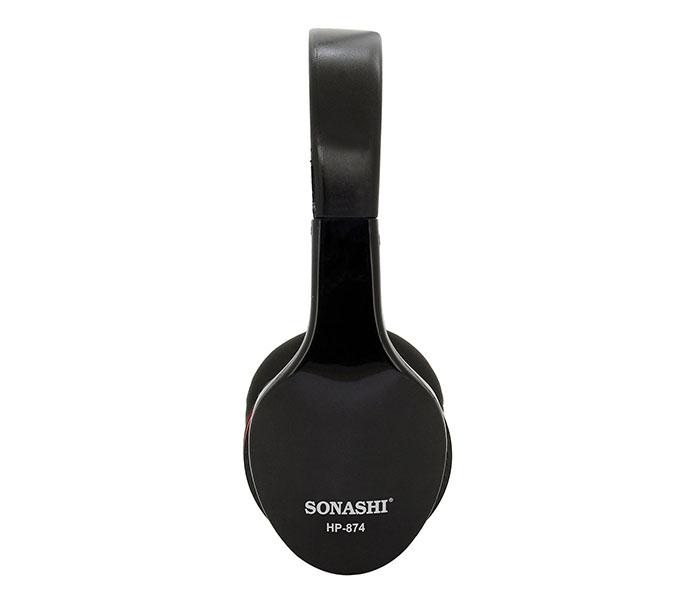 Sonashi HP-874 Wired Headphone - Black - Zoom Image 5