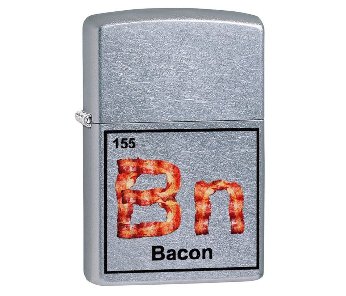 Zippo 29070 Bacon Element Lighter Silver - Zoom Image 3