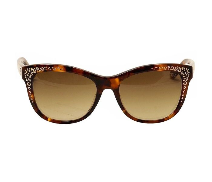 Roberto Cavalli Tsze 991S 52G Cat Eye Havana Frame & Brown Gradient Mirrored Sunglasses for Women - Zoom Image 5