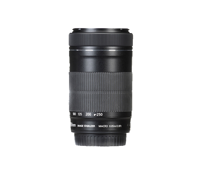 Canon AF IS STM 55-250mm f/4-5.6 IS STM Lens for DSLR Camera - Black - Zoom Image 3