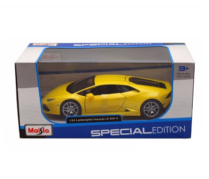 Maisto Tech 31509 1:24 SE Lamborghini Huracan LP 610-4 Yellow - Zoom Image 3