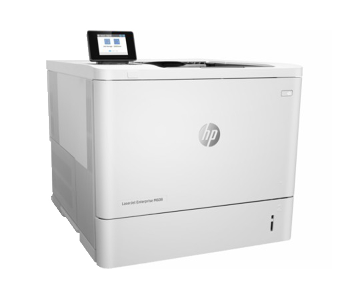 HP M608N LaserJet Enterprise Laser Printer - White - Zoom Image 3