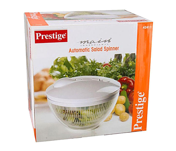 Prestige PR42411 Automatic Salad Spinner - White - Zoom Image 1