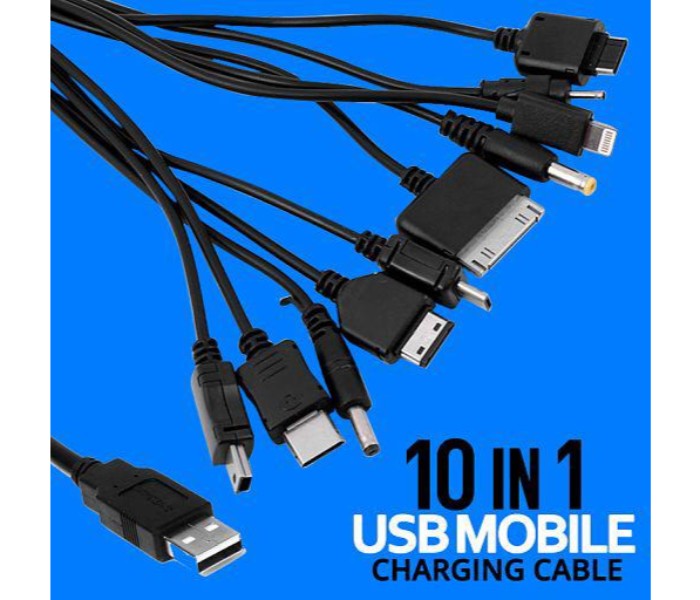 Auto 10 in 1 USB Mobile Charging Cable Set A10MCS Assorted - Zoom Image 3