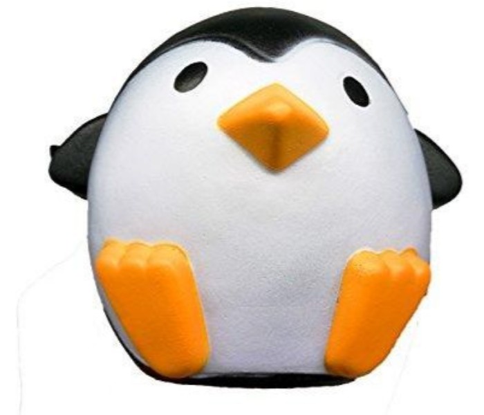  Squishy Penguin stress reliver toy 14 cm UBS09 Blue - Zoom Image