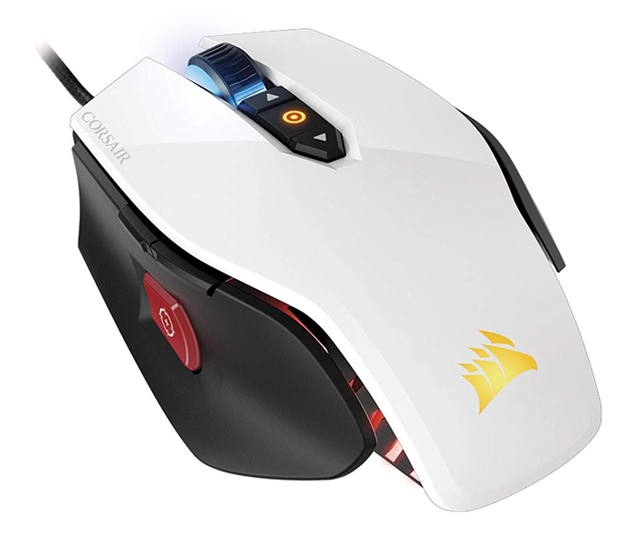 Corsair CH-9300111-NA M65 PRO RGB FPS Gaming Mouse - White - Zoom Image 1