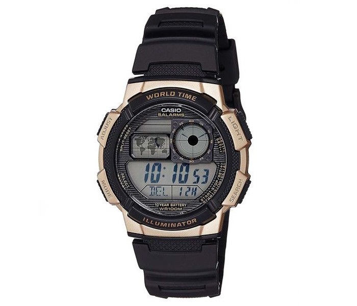 Casio AE-1000W-1A3DF Mens Casual Digital Watch Black - Zoom Image 3