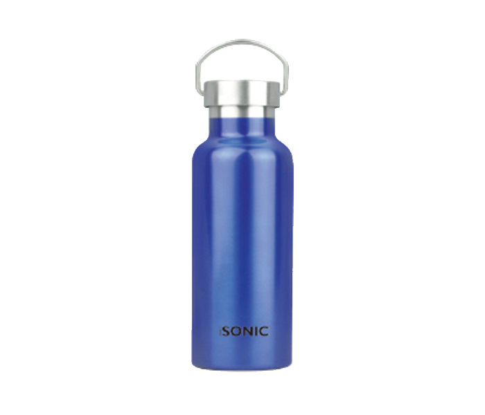 iSonic IVF547 500ML Double Layer Stainless Steel Vacuum Flask - Blue - Zoom Image