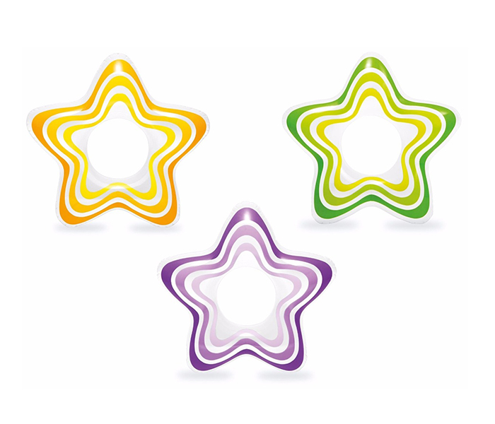 Intex ZX-59243 Inflatable Star Rings Swim Tube - Set of 3 - Zoom Image 4