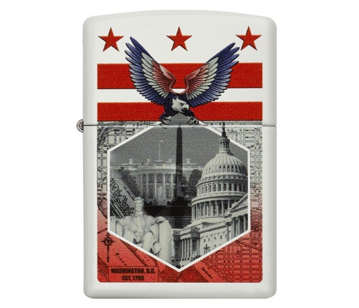 Zippo 29084 Washington DC Lighter Multicolor - Zoom Image 4