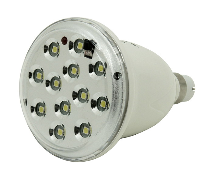 Sonashi SRB-122-R 12 Piece Rechargeable LED Pin Type Bulb with Remote Control - White - Zoom Image 4