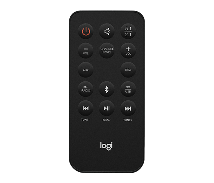 Logitech 980-001317 Z607 5.1 Surround Sound Speaker System with Bluetooth - Black - Zoom Image 4