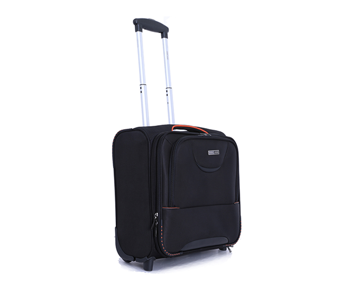 Para John PJPC1039 16-inch Pilot Case Trolley Bag, Black - Zoom Image 1