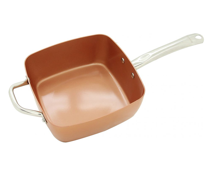 Sonashi SFP-8030 5 In 1 Square Copper Coated Fry Pan - 30cm - Zoom Image 1