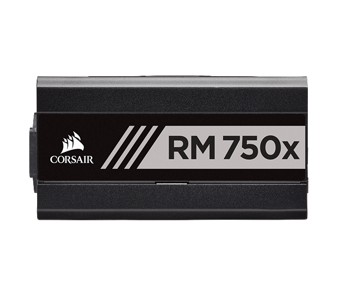 Corsair CP-9020179-UK RMx Series RM750x 750 Watt 80 Plus Gold Certified Fully Modular PSU - Black - Zoom Image 1