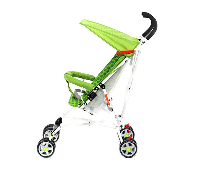 Baby Plus BP7866 Baby Stroller Buggy with Sunshade Canopy - Animal Green - Zoom Image 1