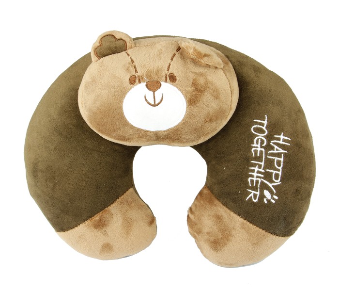 Taqdeer 131-7 Cotton Travel Pillow Brown - Zoom Image 2