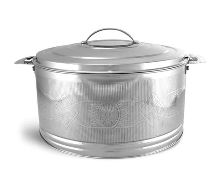 Royalford RF7480 3 Liter Stainless Steel Elite Silverline Hot Pot - Silver - Zoom Image