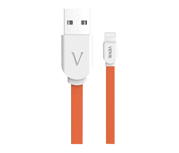 Vidvie CB-409 Data Cable for Apple iPhone - 1 Meter, Red & White - Zoom Image 4