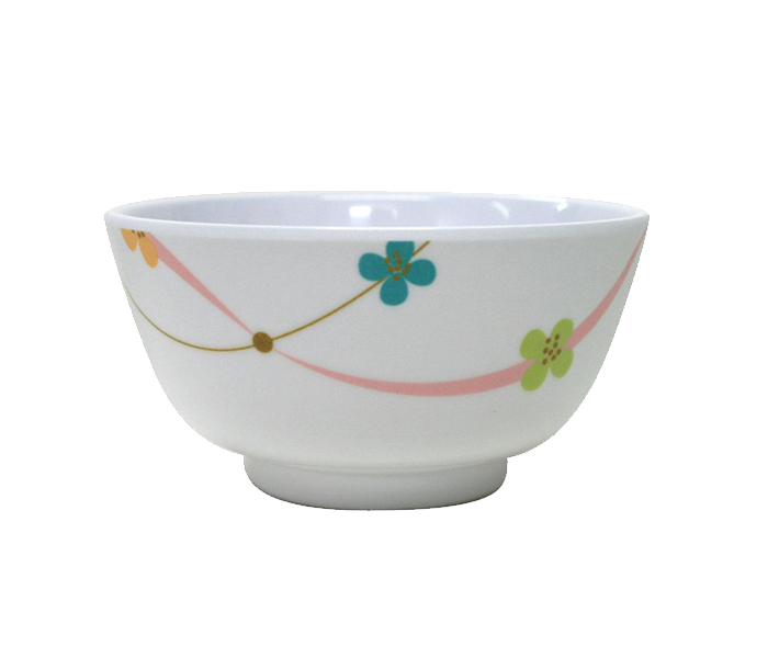 Royalford RF7089 4.5-inch Melamine Ware Rice Bowl - White - Zoom Image