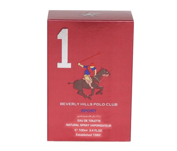 Beverly Hills Polo Club 100ml No.01 Eau De Toilette Spray for Men - Zoom Image 2