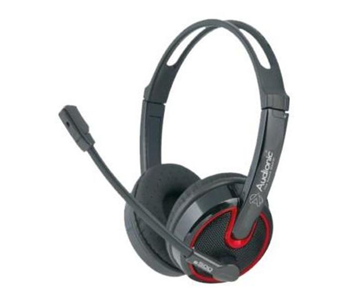 Audionic E-500 Over Ear Headphone with Microphone - Zoom Image 1